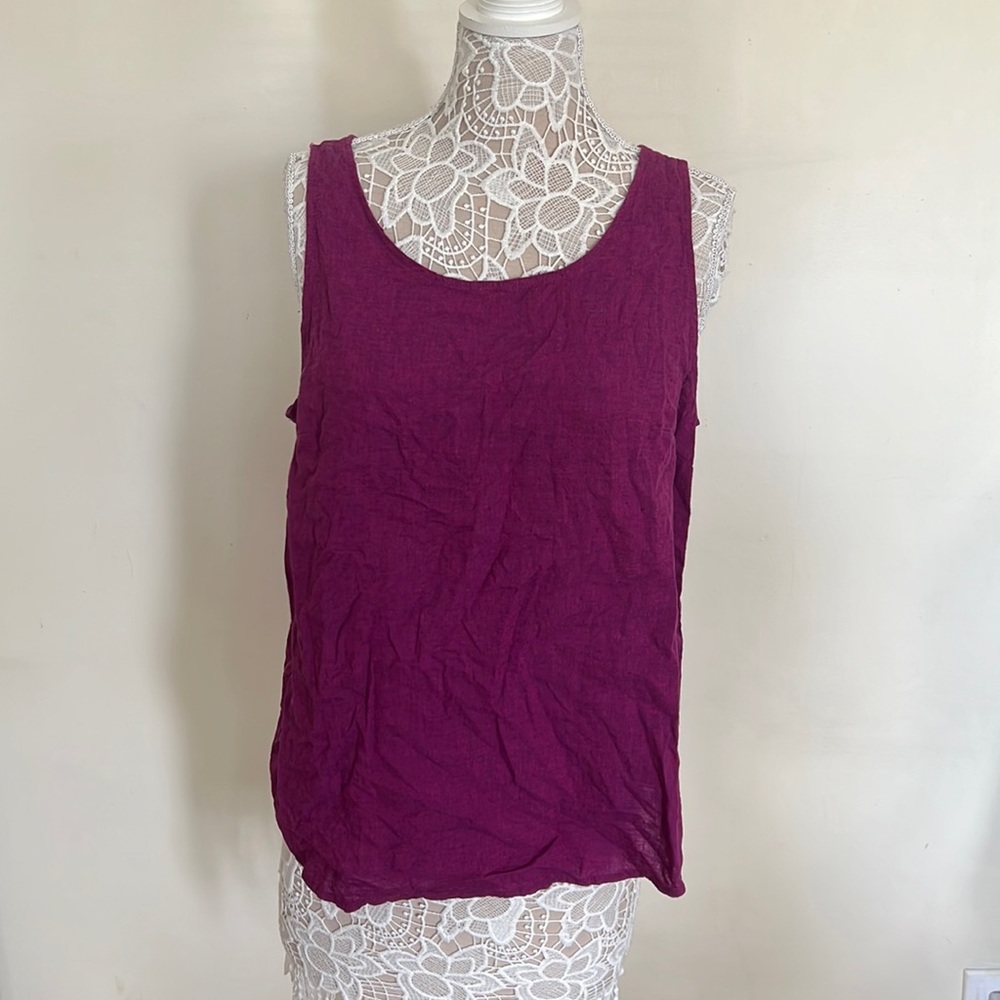 NWOT Purple Top